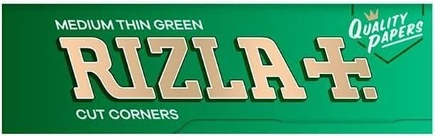 Rizla GREEN Regular Size Cigarette Rolling Papers 100 x Booklets (Full Box)