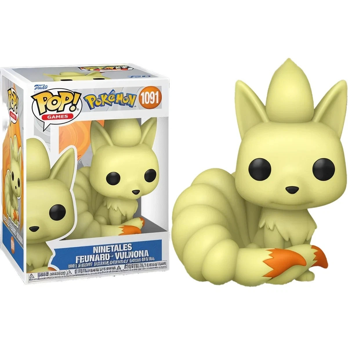 Funko Pop! Games: Pokemon – Ninetails – Vinyl Figure #1091 #86366