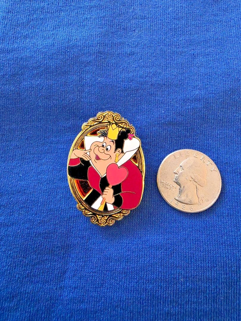 MII Queen of Hearts Alice in Wonderland Mirror Portraits Mystery Set DISNEY PIN