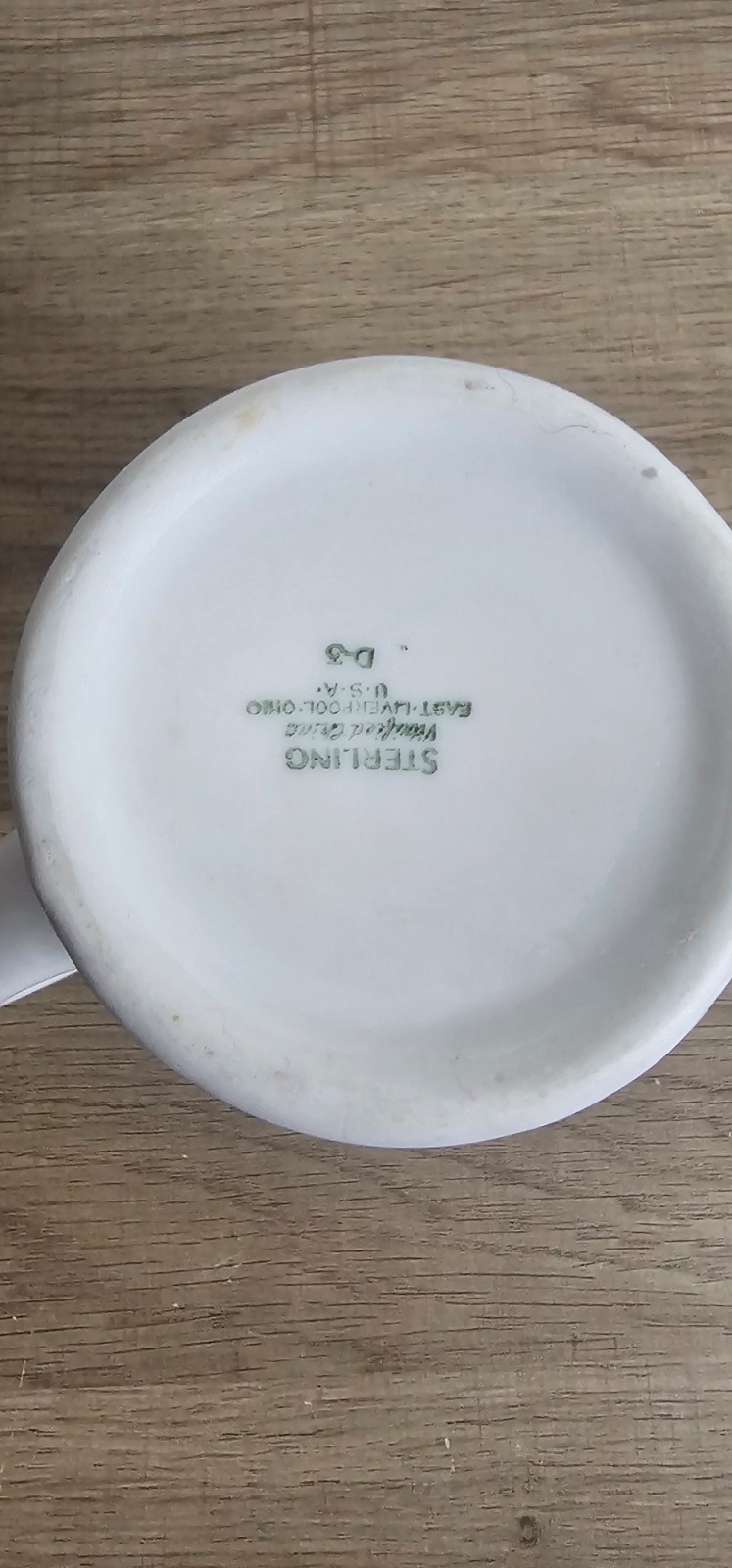 US ARMY MEDICAL DEPARTMENT HD COFFEE MUG STERLING CHINA RESTAURANT-WARE WWII