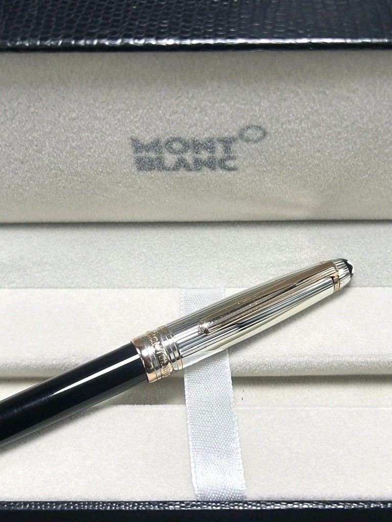 Montblanc Meister Stuck Ball Point Pen Black Body + Bronze Clip |I Black Ink