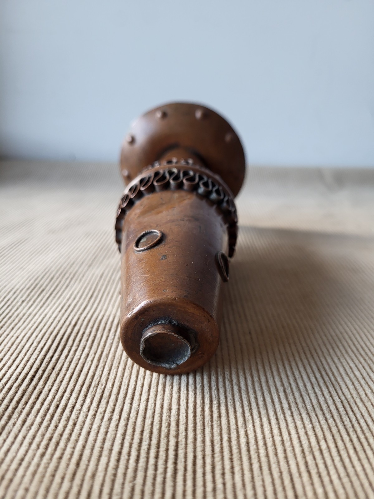 Steampunk Copper Industrial Nozzle / Decorative Object / Art Nouveau design
