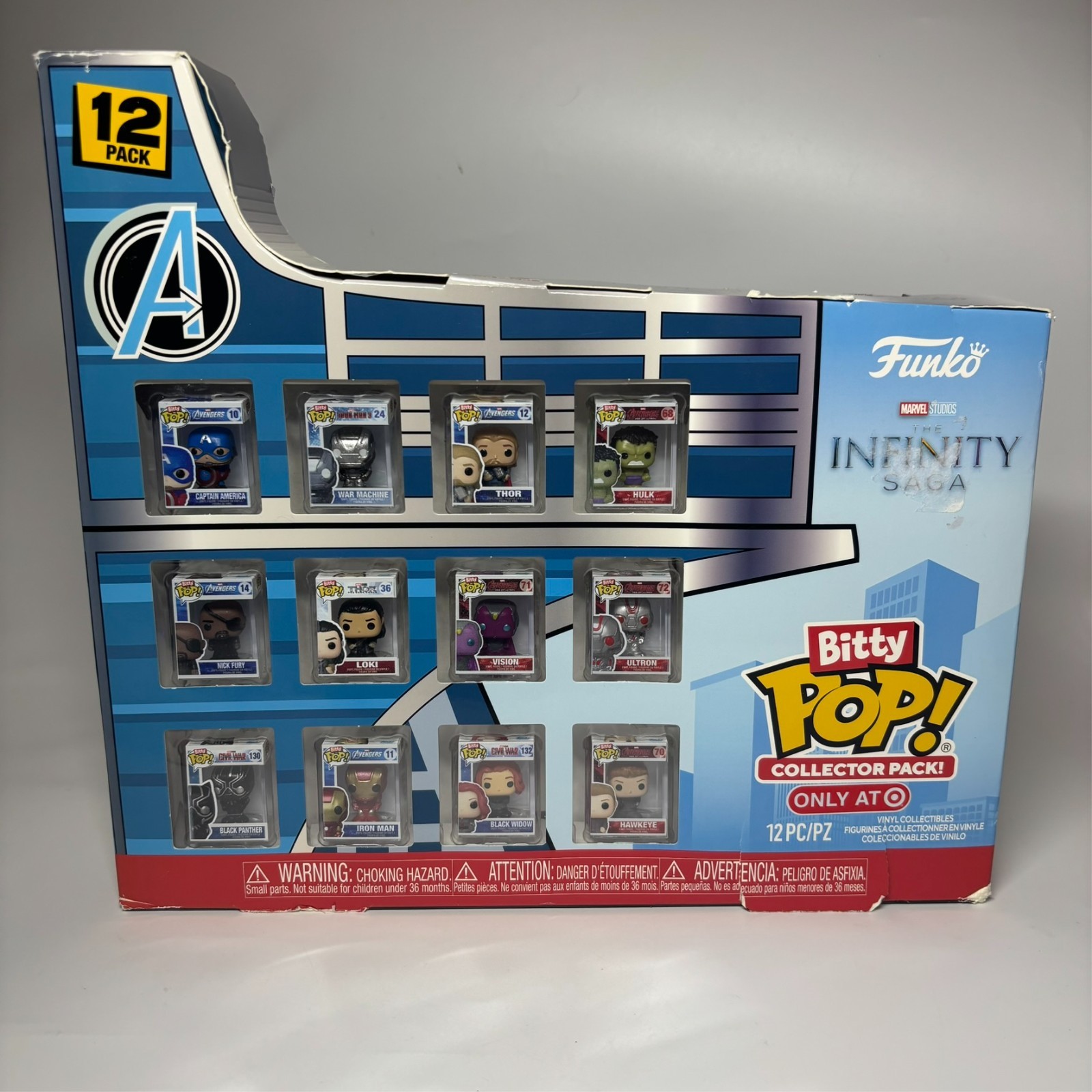Funko Bitty POP! Marvel Infinity Saga Figures – 12pk (Target Exclusive)