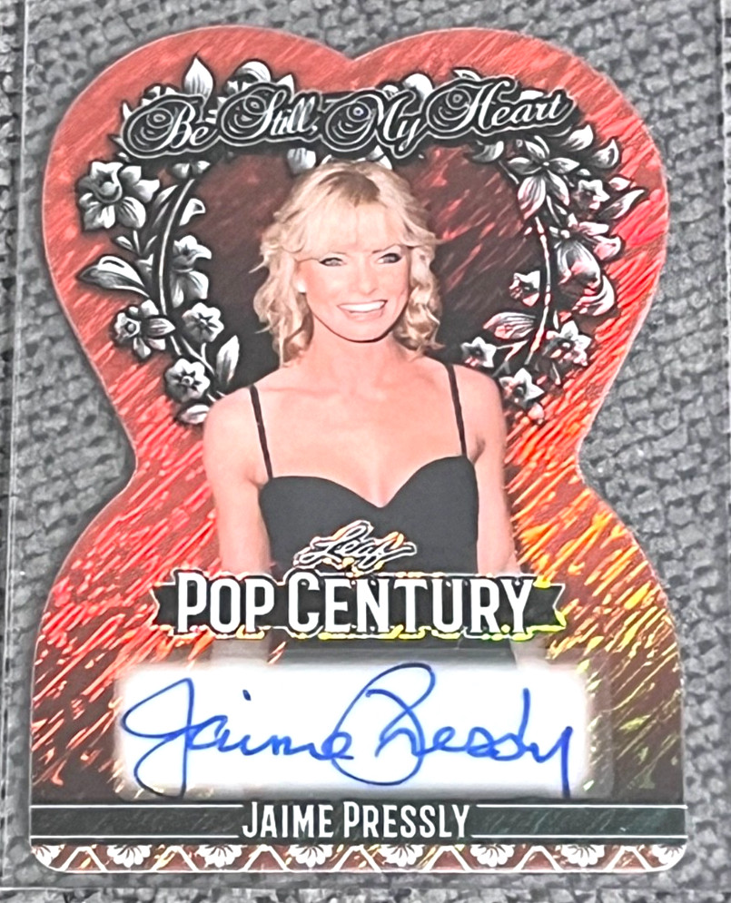 2025 Leaf Pop Century Orange Shimmer BE STILL, MY HEART Auto #3/3