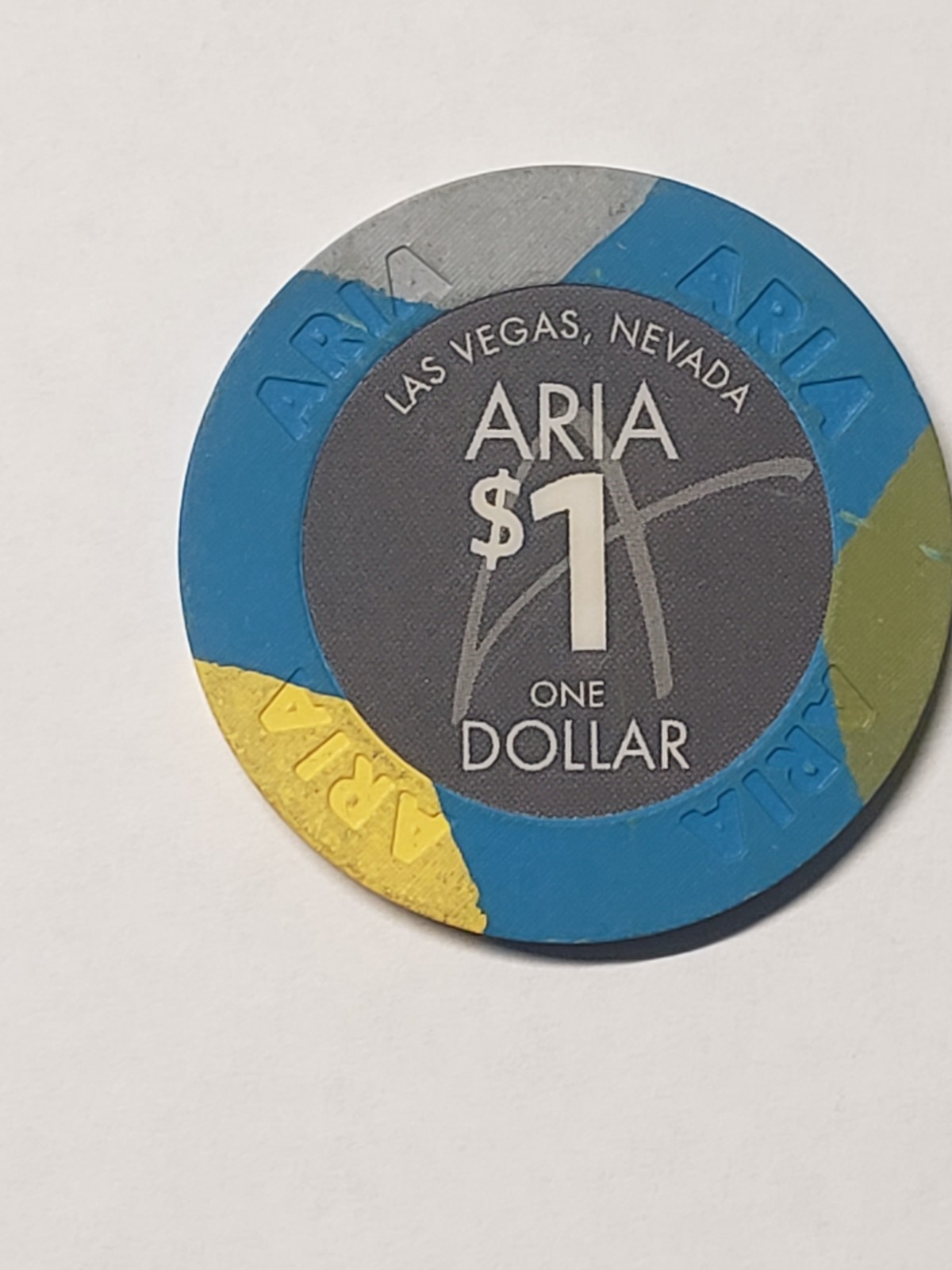 1.00 Chip from Aria Casino Las Vegas Nevada