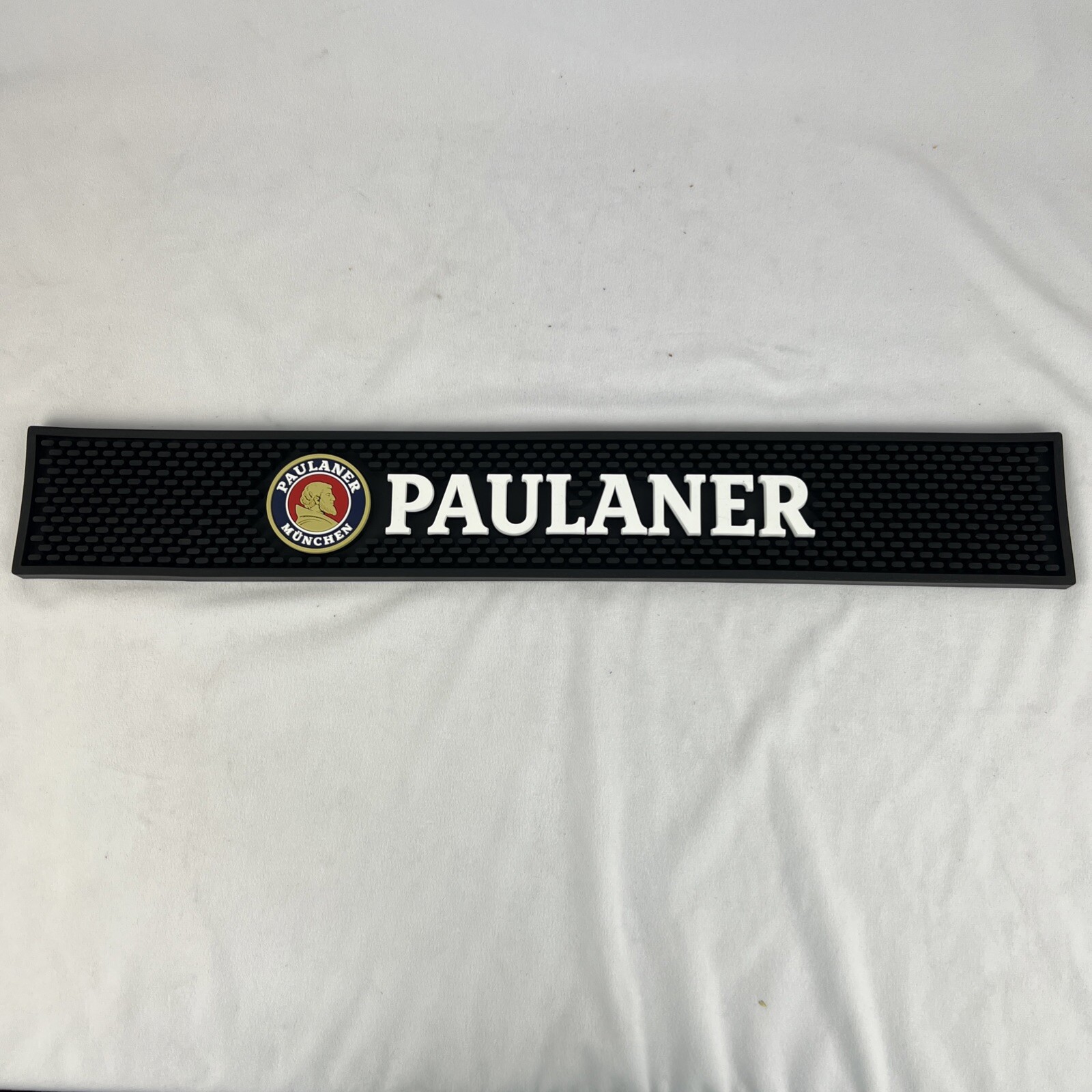 Paulaner Munchen Rubber Anti Slip Beer Bar Mat 22.5″ x 3.5″ PABMAT20