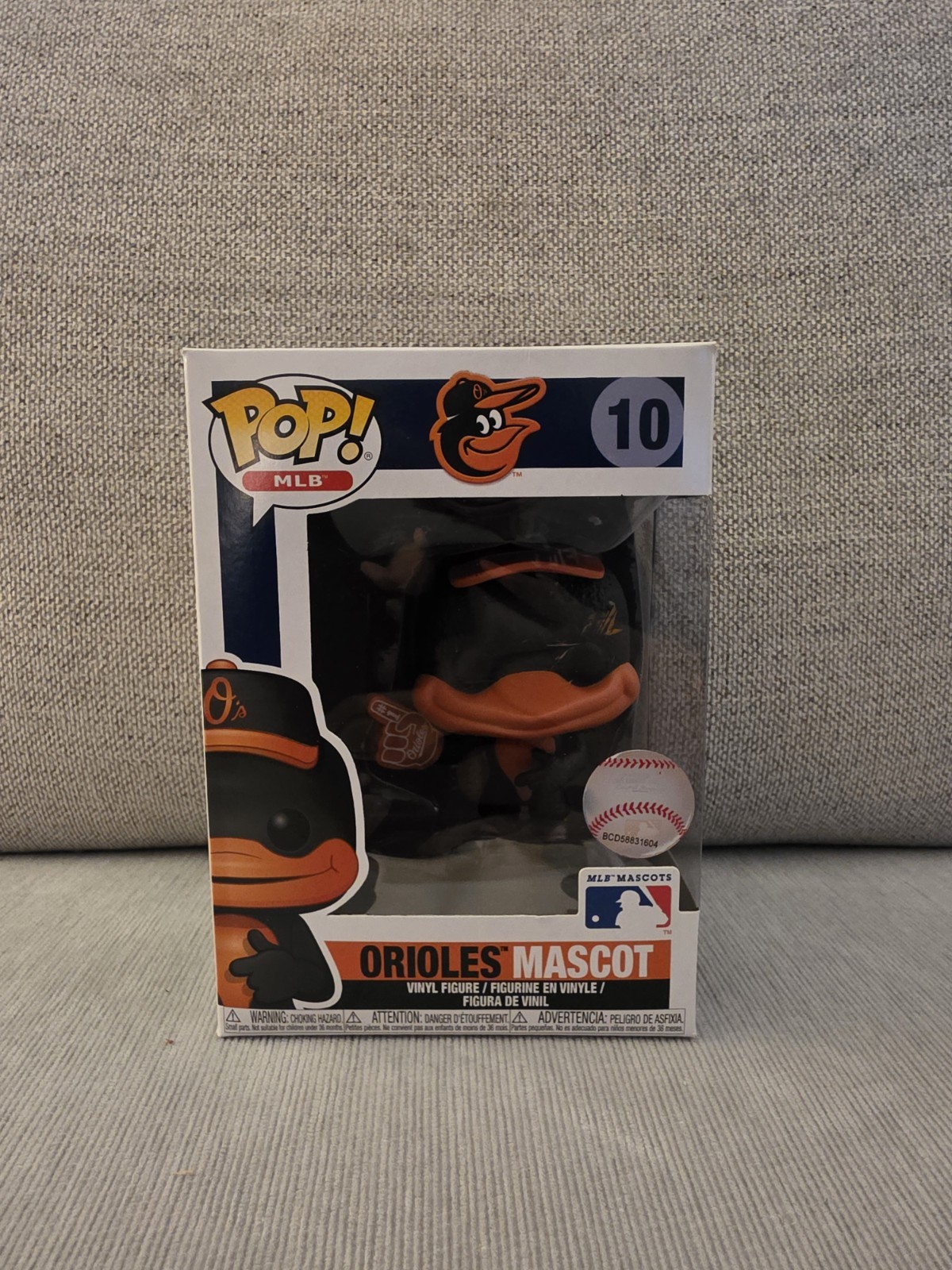 Orioles Mascot Funko Pop 10 Baltimore MLB