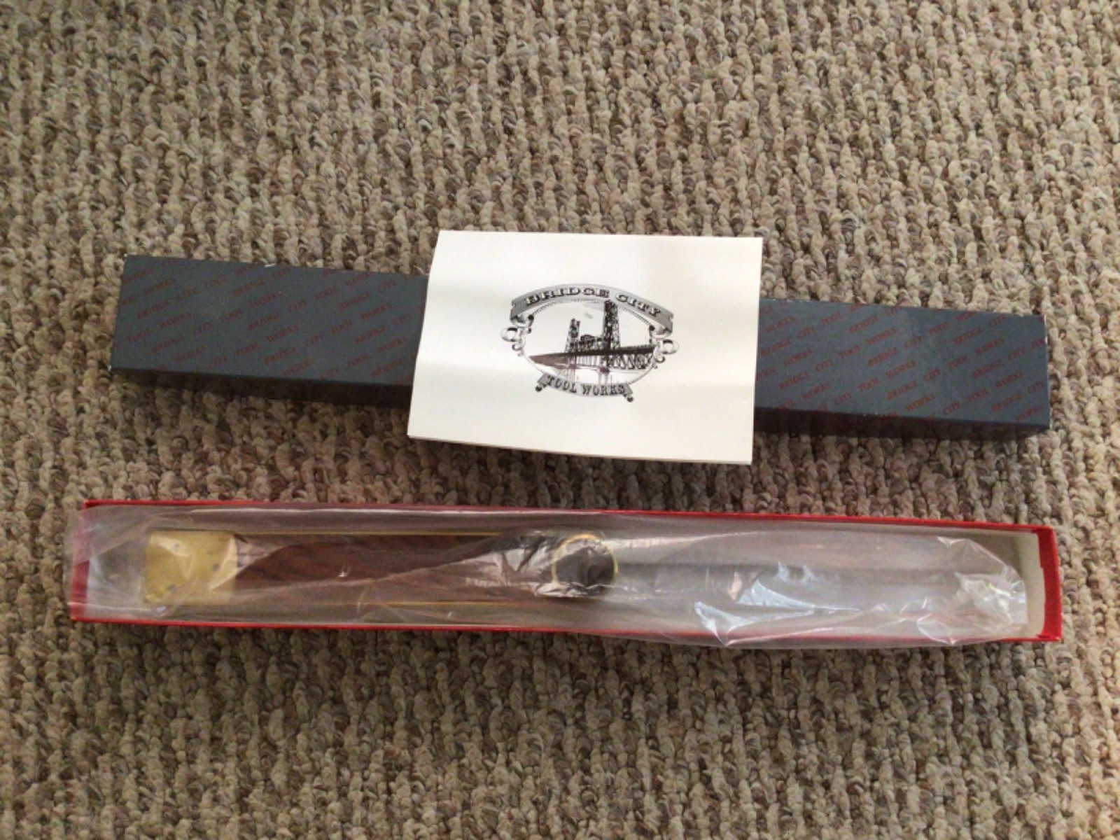 Vintage Bridge City Tool Works Made in USA TB-3 T-Bevel w Box & Paperwork