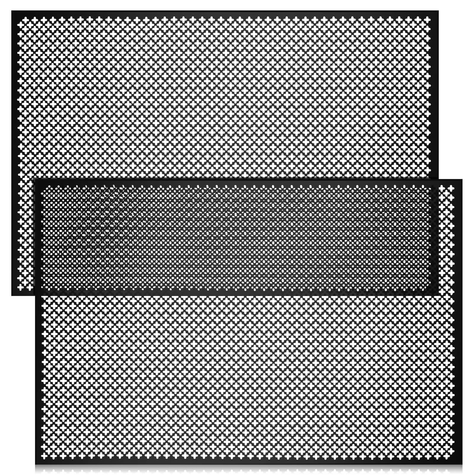 Gisafai 2 Pcs Decorative Cloverleaf Aluminum Sheet 24 in. x 36 in. x 0.02 in….