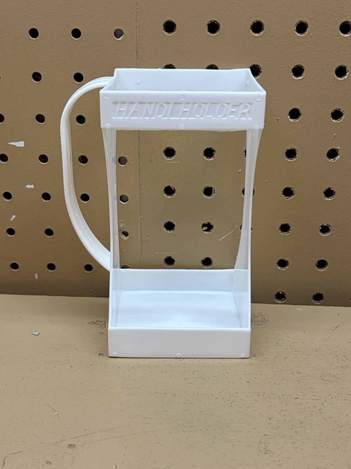 Vtg HANDI HOLDER Quart Carton Holder White