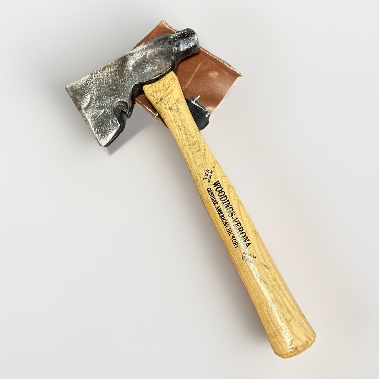 Vintage Woodings-Verona USA 03 US Hatchet Axe Wooden Handle Camping Bushcraft