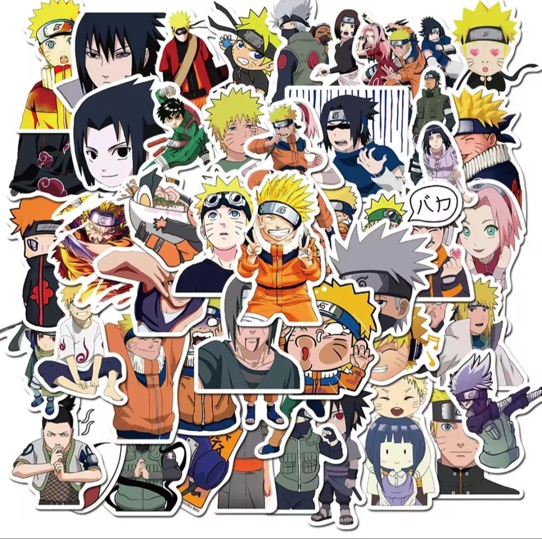 20 Pcs Random Naruto Stickers