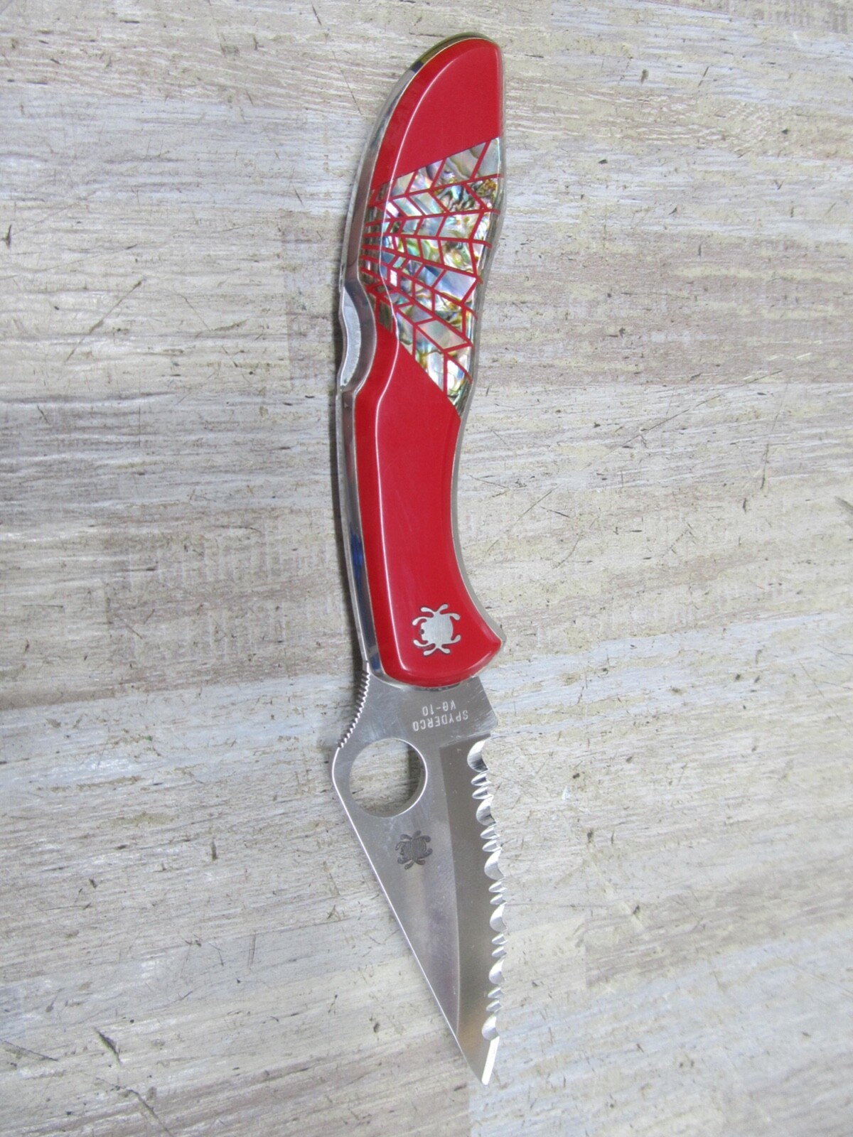 Spyderco DELICA CF C11S Folding Knife VG10 JAPAN RARE FREE FAST SHIPPING