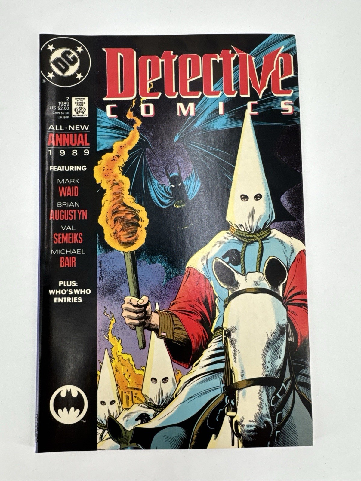 Detective Comics Annual 2 (1989) Risqué Brian Bolland Cover! Ships Fast