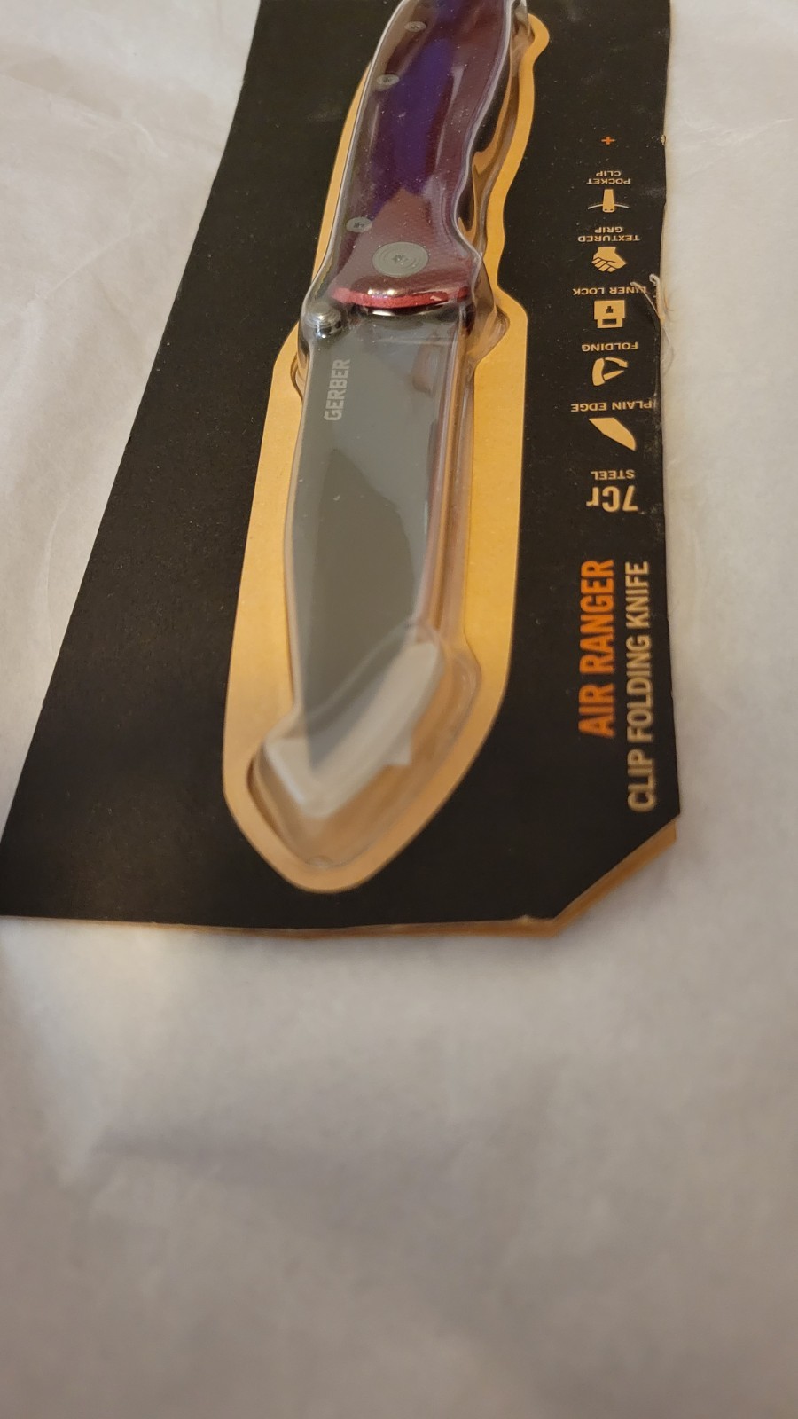 Gerber – Air Ranger in red Pocket Knife Open Box