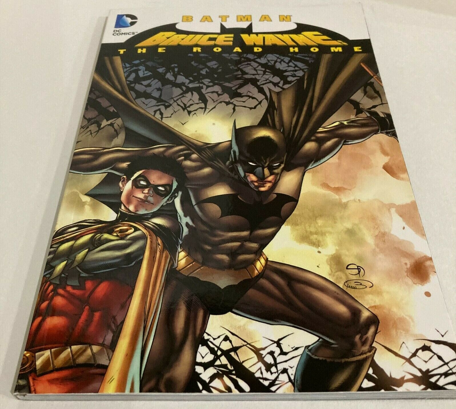 Batman DC Comic Bruce Wayne 2012 The Road Home comics DC universe preowned