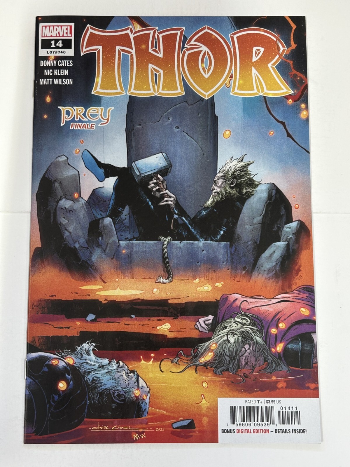 THOR #14 (740) NEAR MINT 2021 OLIVER COIPEL COVER MARVEL COMICS b-375