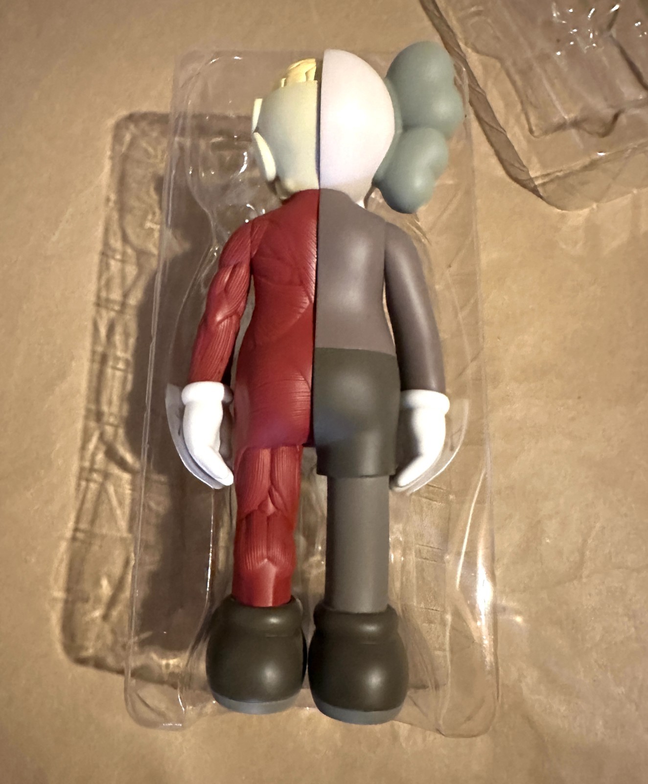 ❌❌ KAWS Companion Brown Flayed Vinyl Figure 2016 Open Edition Original Package