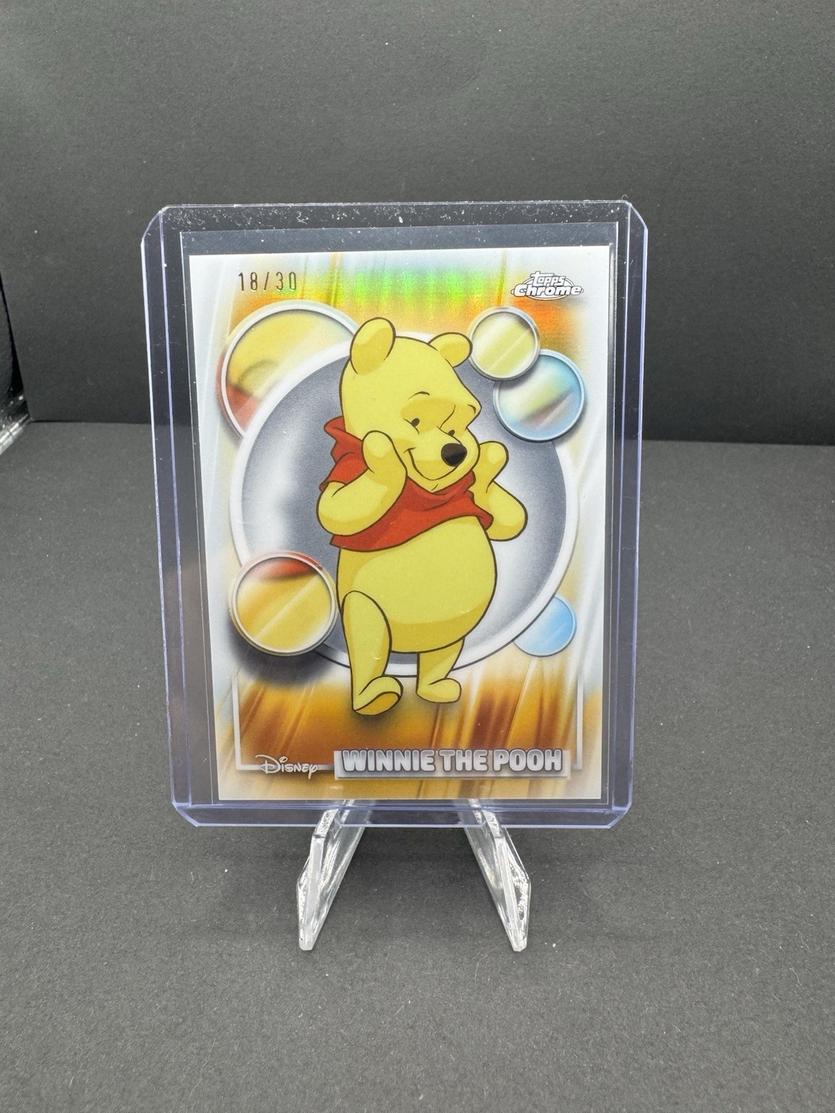 2026 Topps Chrome Disney Winnie the Pooh Pearl Refractor /30