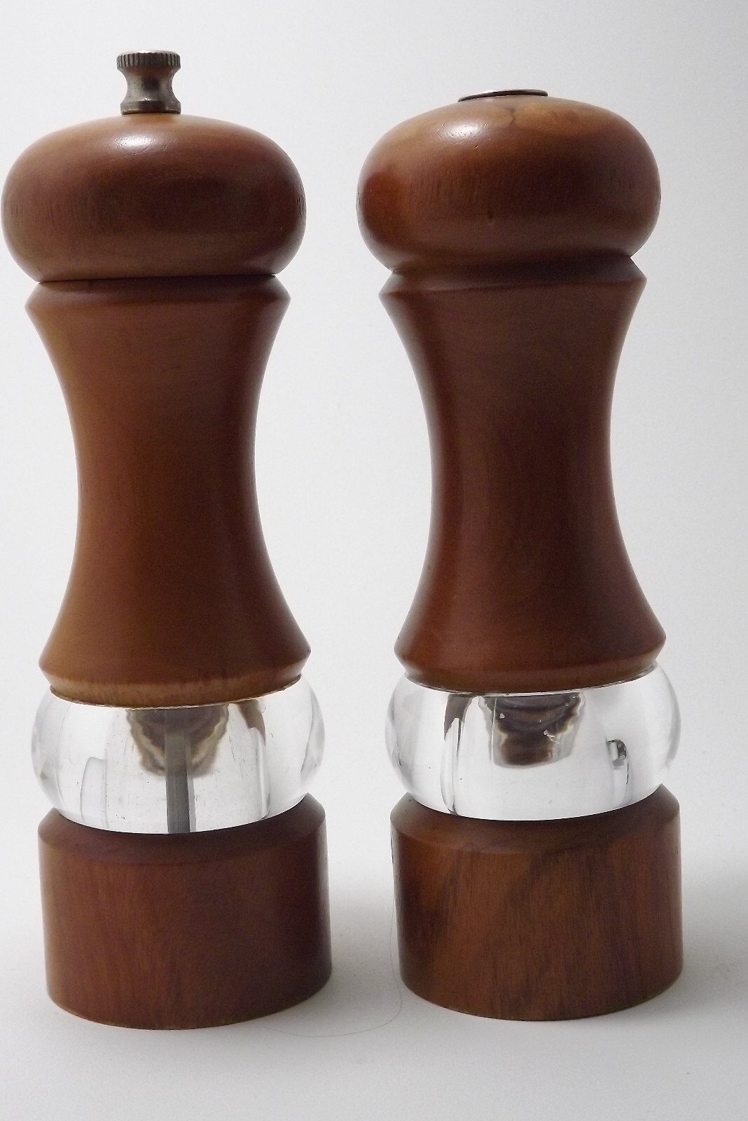 Wood Acrylic Salt Pepper Mills Grinders