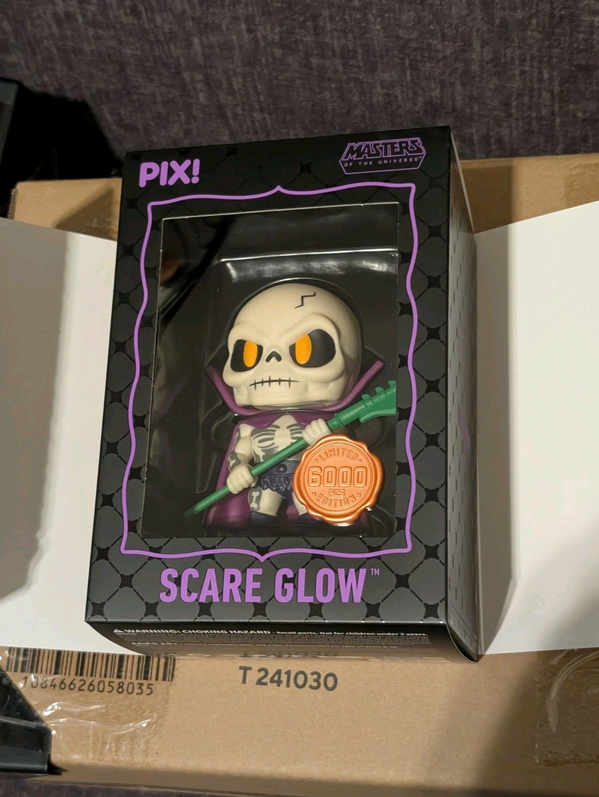 Thrilljoy PIX! Masters of the Universe Scare Glow LE 6000 Common Hero