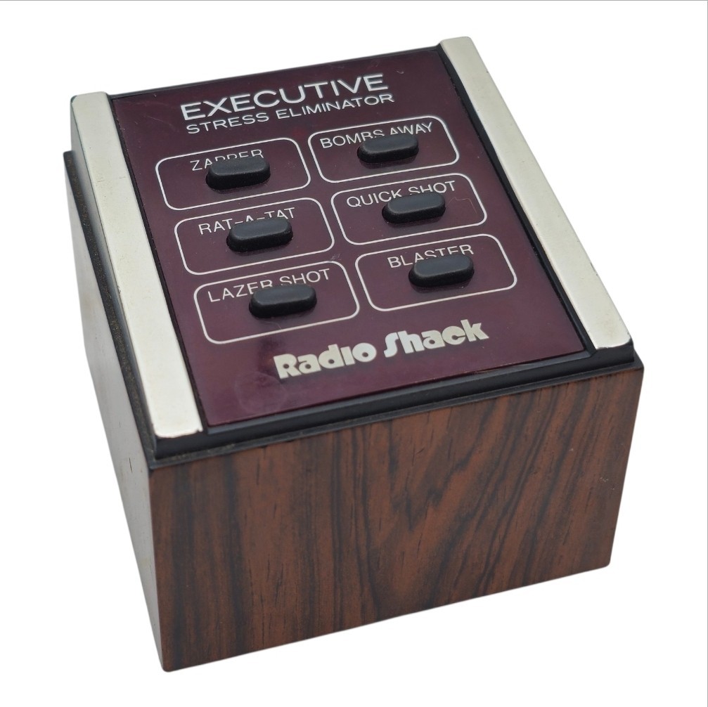 Vintage Radio Shack Executive Stress Eliminator Sound Box Tested Cat 60-2214