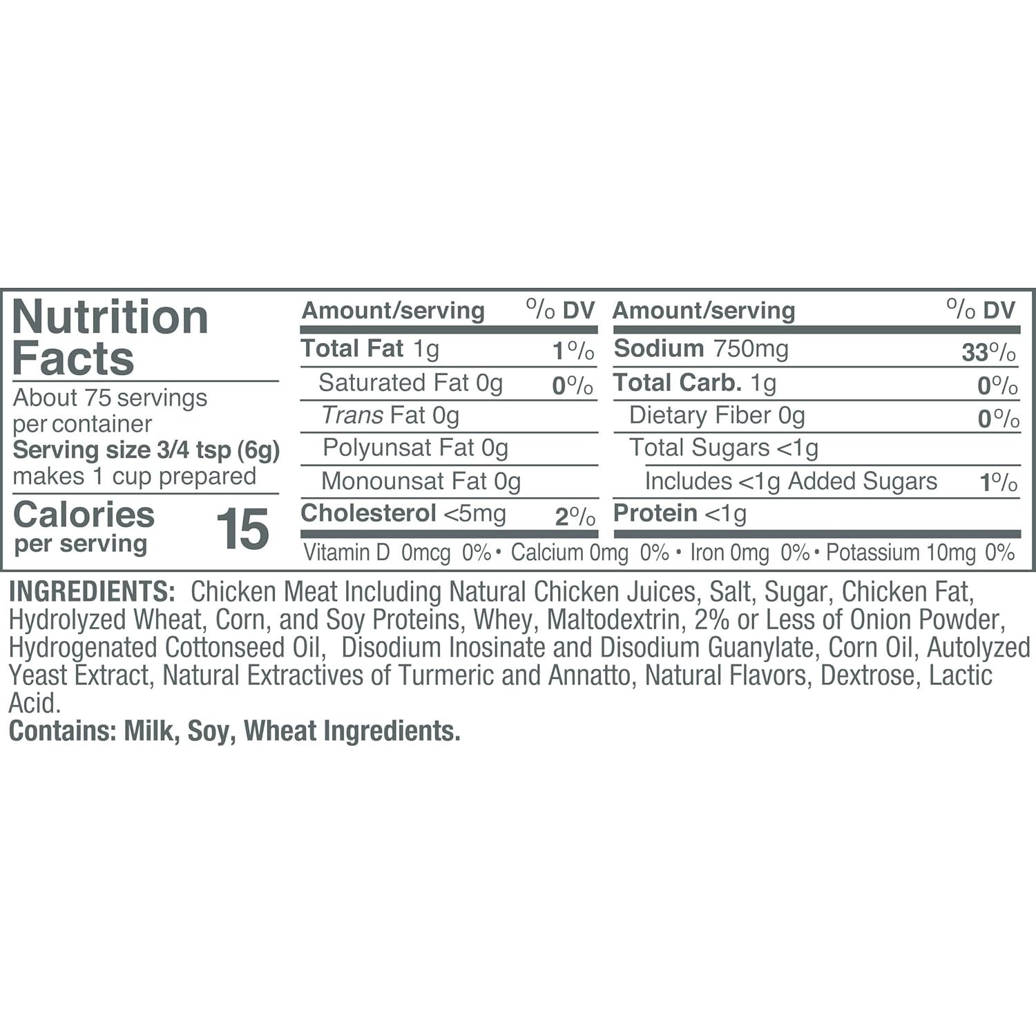 Savory Chicken Base Paste, No MSG Added, 6 oz (Pack of 5)