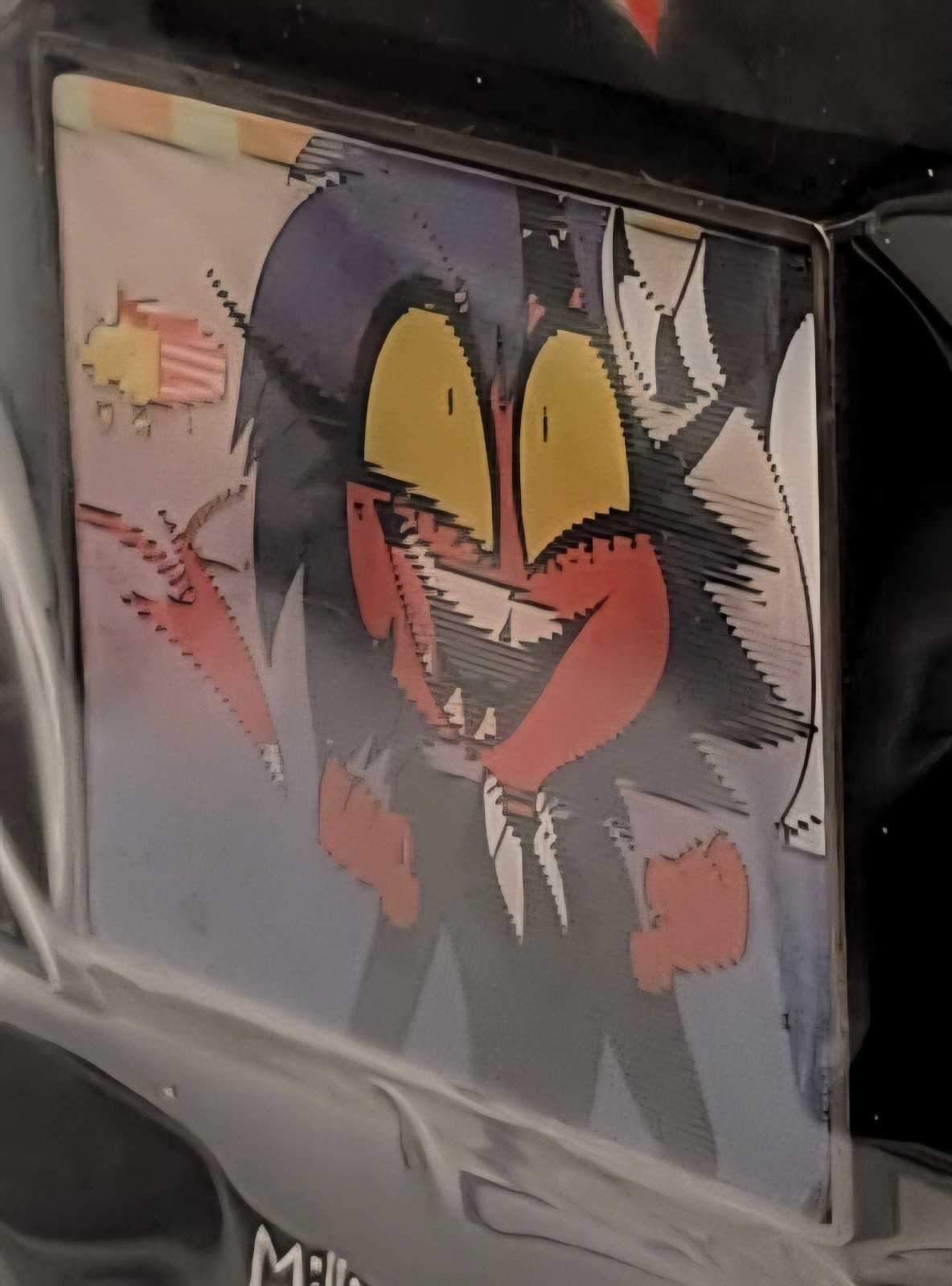 Helluva Boss Millie Says YES! Lenticular Pin Vivziepop Sharkrobot Shark Robot