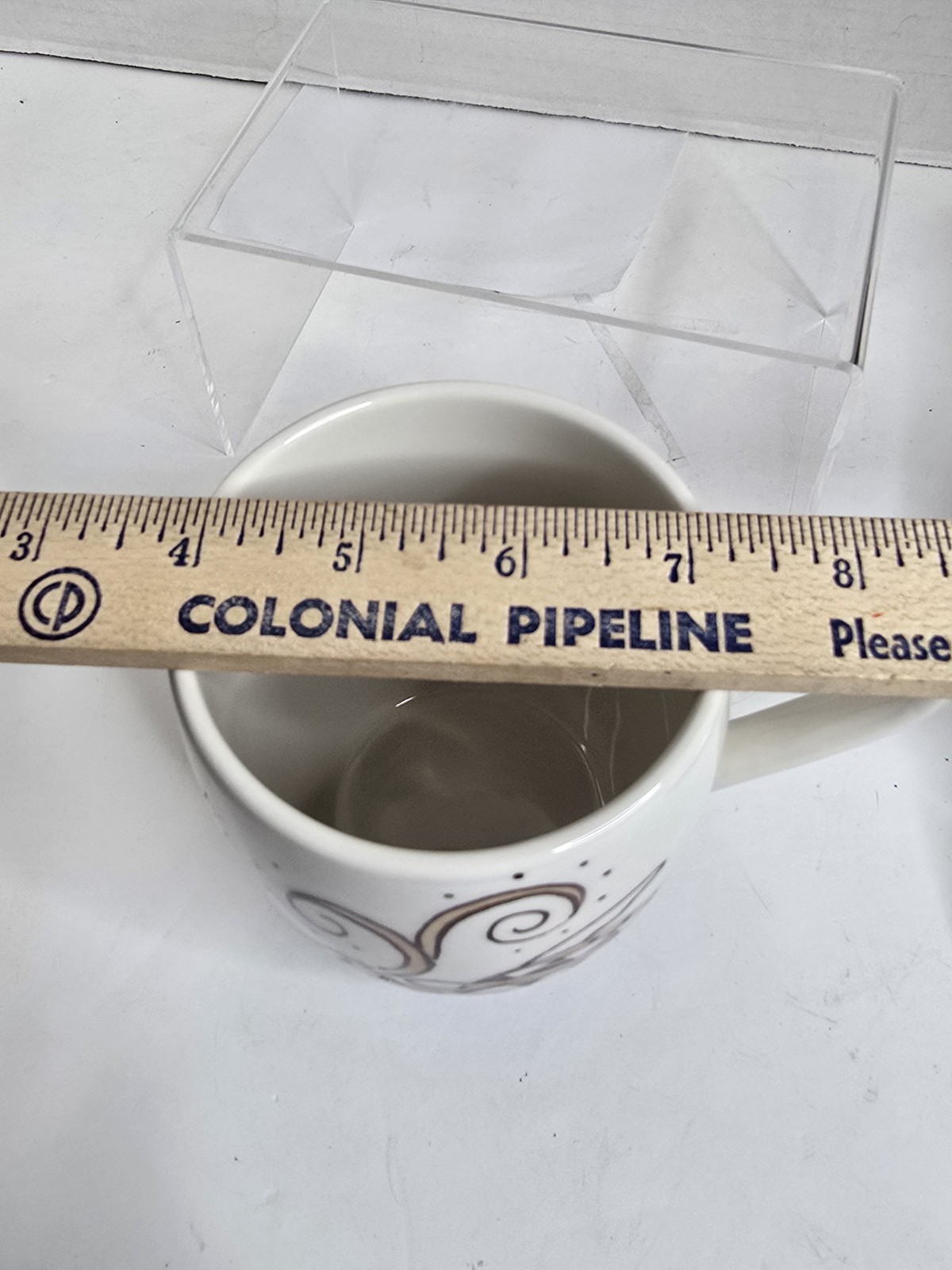 Large Banana Patch Studio Mug With Sea Turtles In Black And Brown Kauai Mint
