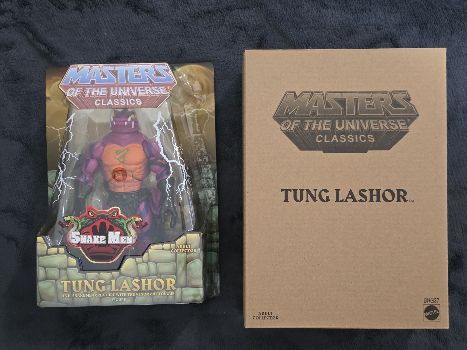 Masters of the Universe Classics TUNG LASHOR MOTUC MOTU NEW MIB with Mailer 2014