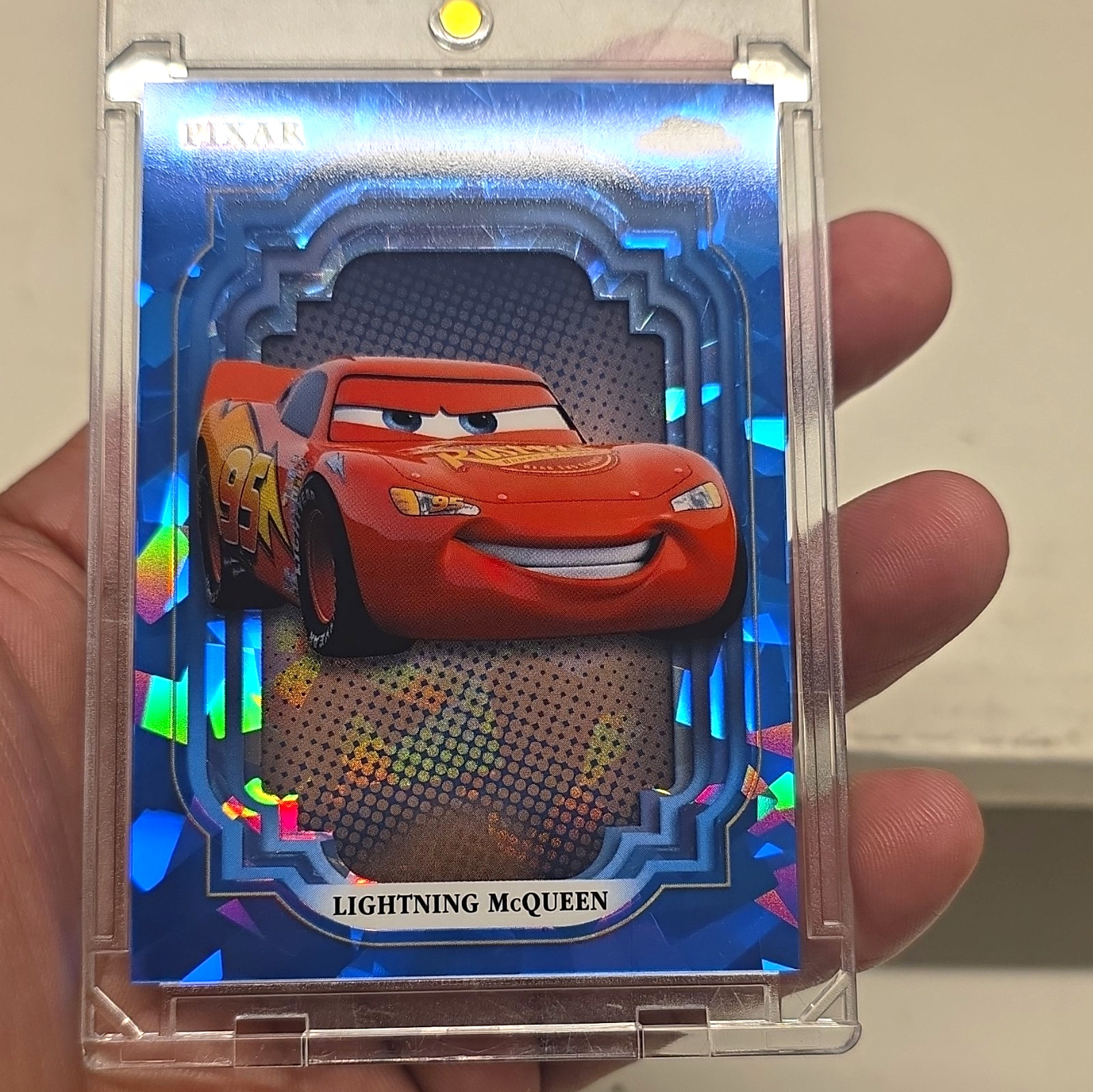 Topps 2024 Topps Chrome Disney/Pixar Cars Lightning McQueen #116 Insert Card