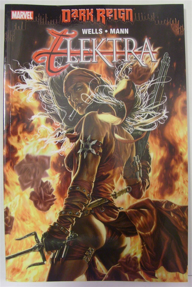 DARK REIGN ELEKTRA MARVEL TPB COMIC 1ST PRINT 1-5 ZEB WELLS MANN 2009 NM NEW!