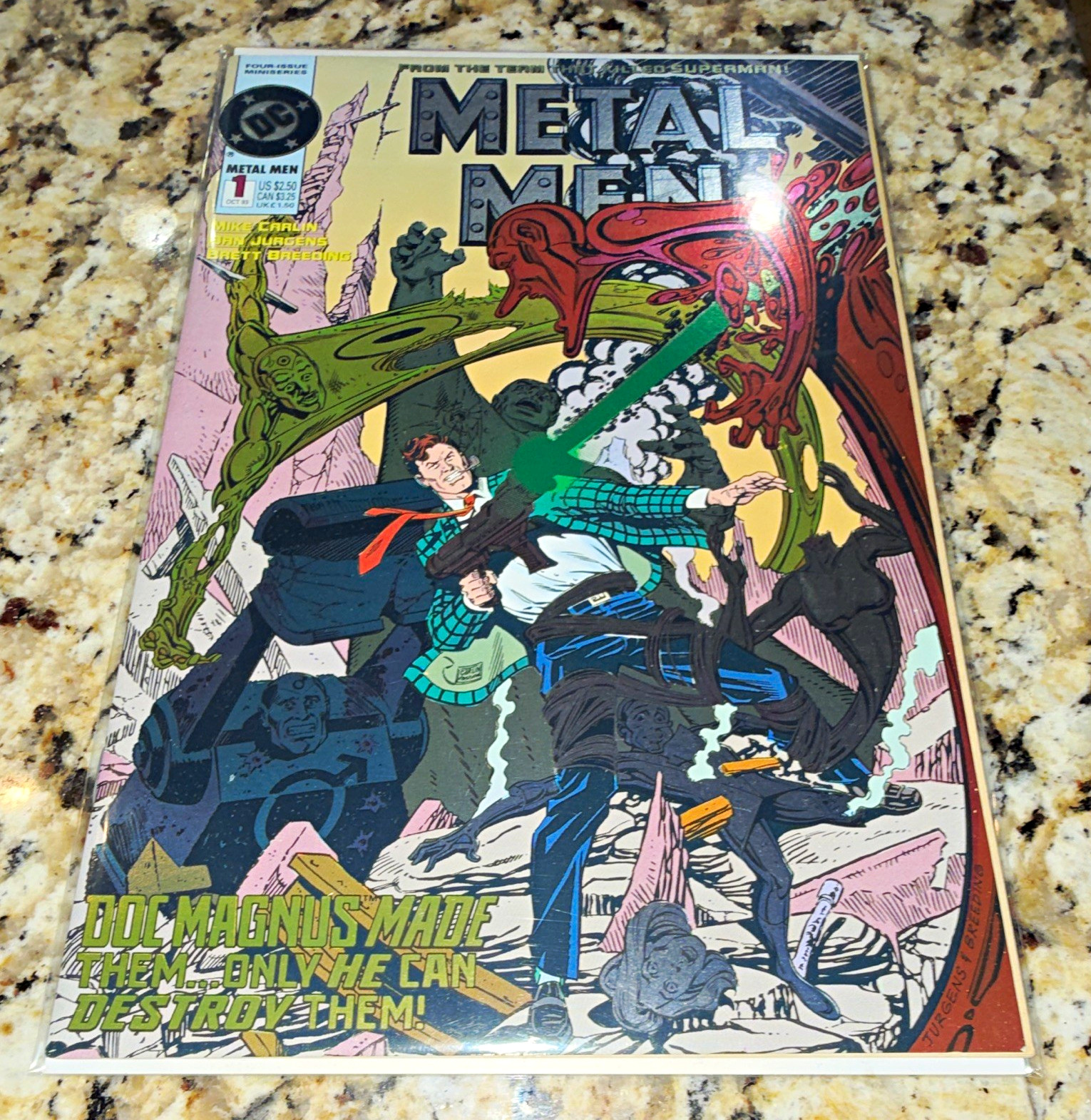 DC Comics Metal Men #1 1993 Single Issue Comic Book Doc Magnus Dan Jurgens