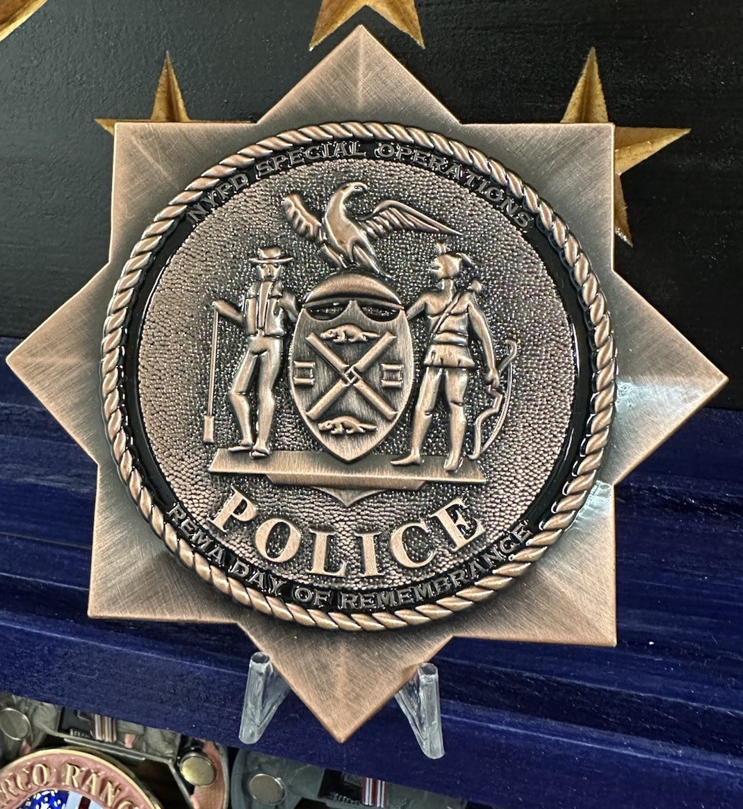 NYPD special Operations SOD Unit challenge Coin Rare NYC Police City Logo REMA