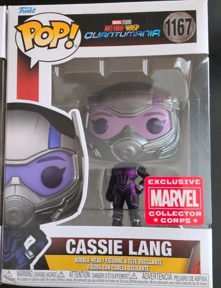 ANT-MAN & CASSIE LANG pair (2) FUNKO POPS Marvel Collector Corps BRAND NEW L@@K!