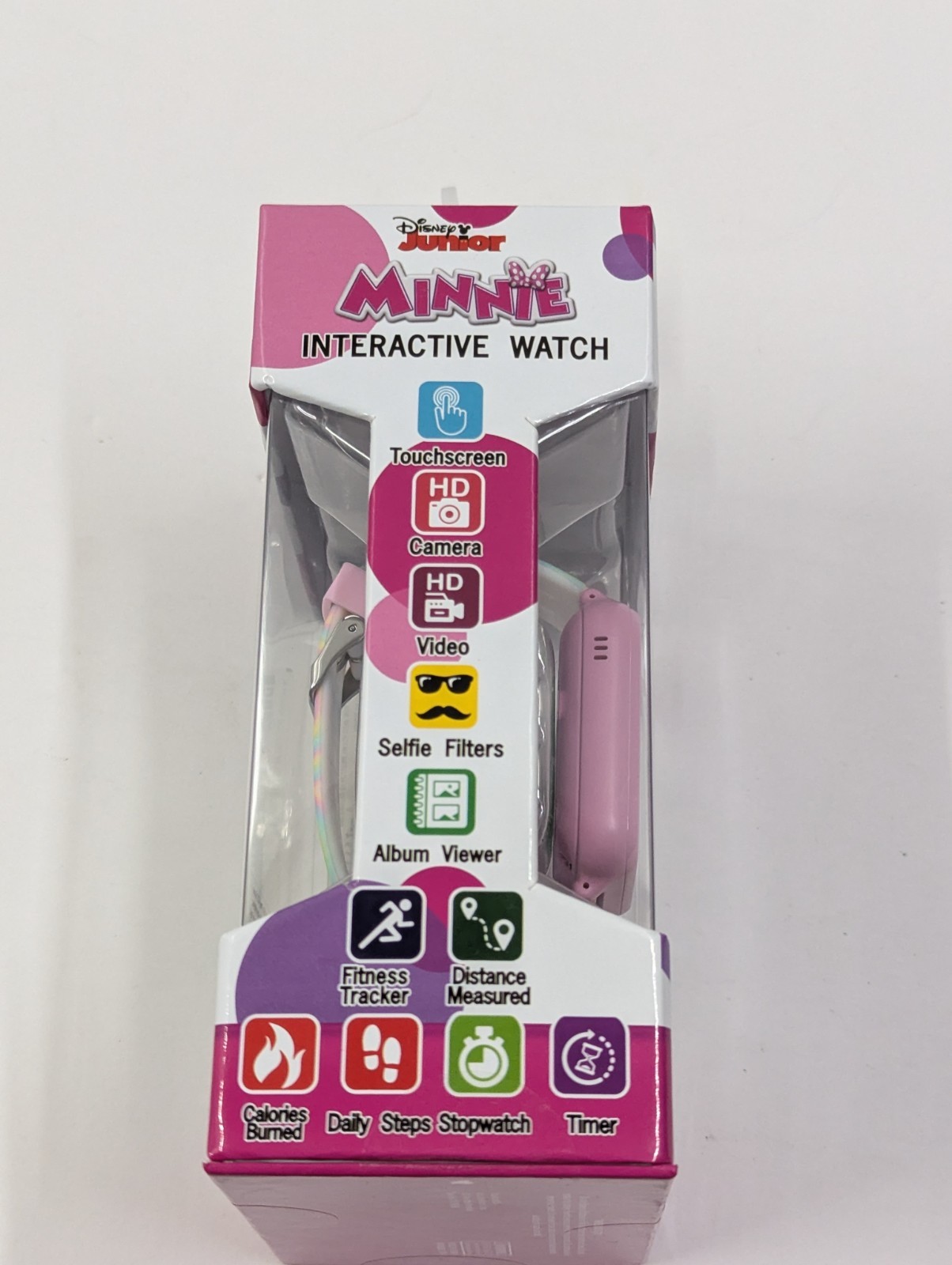 Disney Minnie Mouse Interactive Smartwatch with Camera Features 26 Games NEW