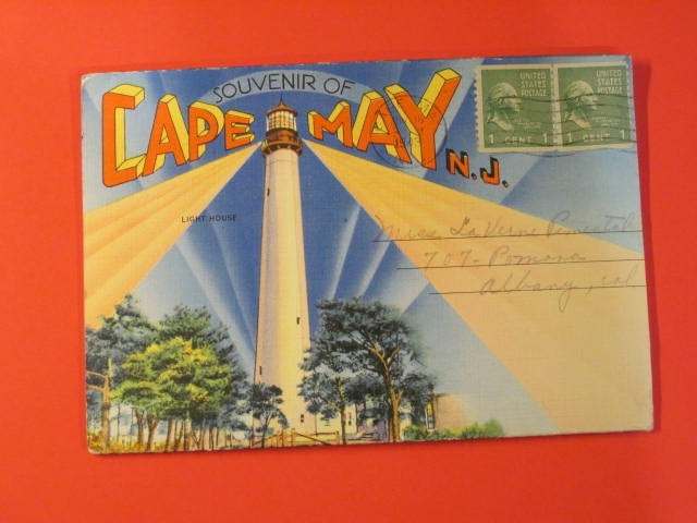 Vintage Nine Card Souvenir Set – Cape May, N.J. / Complete