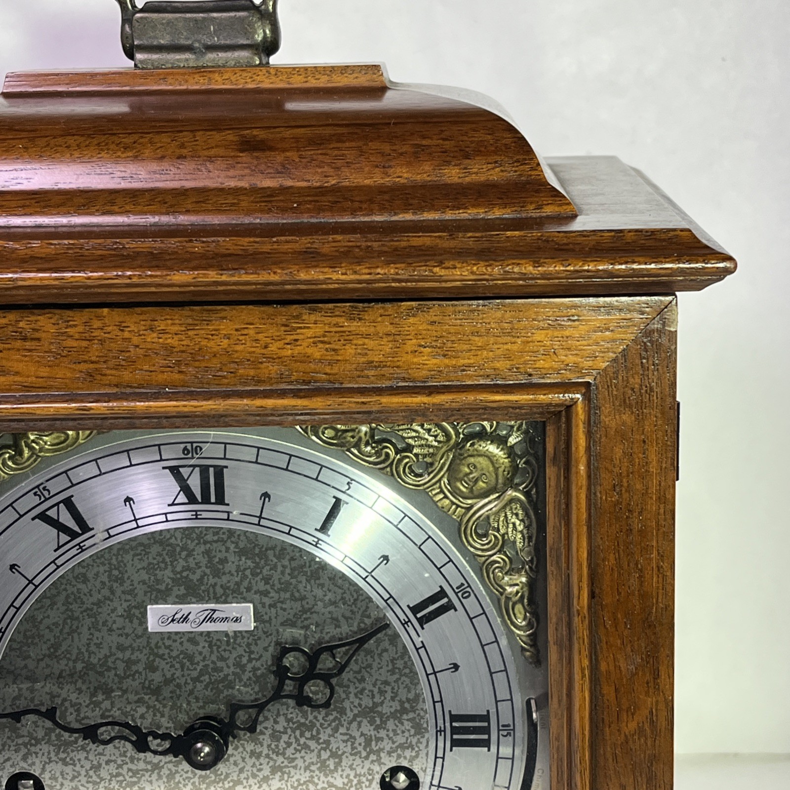 SETH THOMAS LEGACY 3W Key 8-Day Model: 1314-000 Westminster Mantel Clock NO KEY