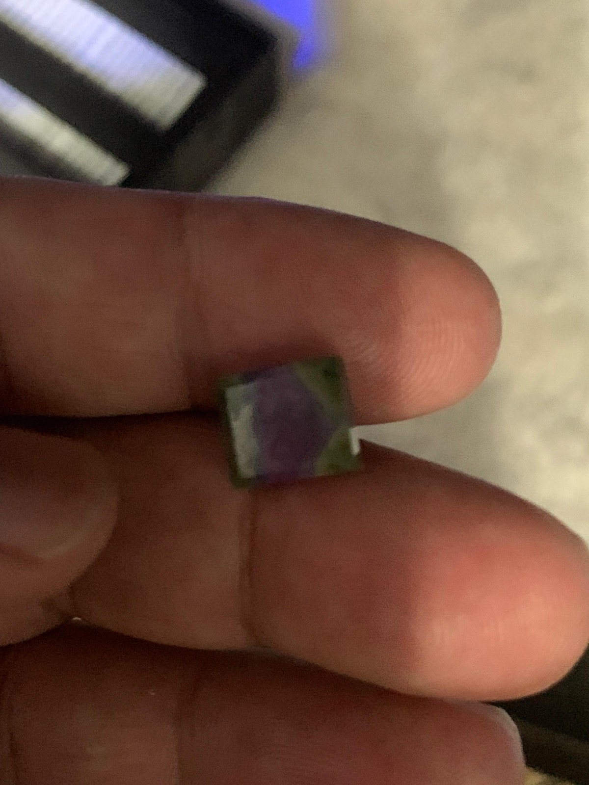 6.85 Carat Ruby bi color Corrandom From Pakistan