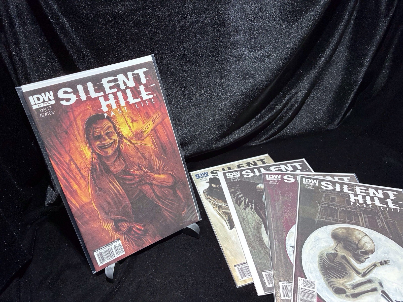 Silent Hill IDW Past Life Full Run Set Lot 1 2 3 4 + Rare #4 RI Variant Hi grade