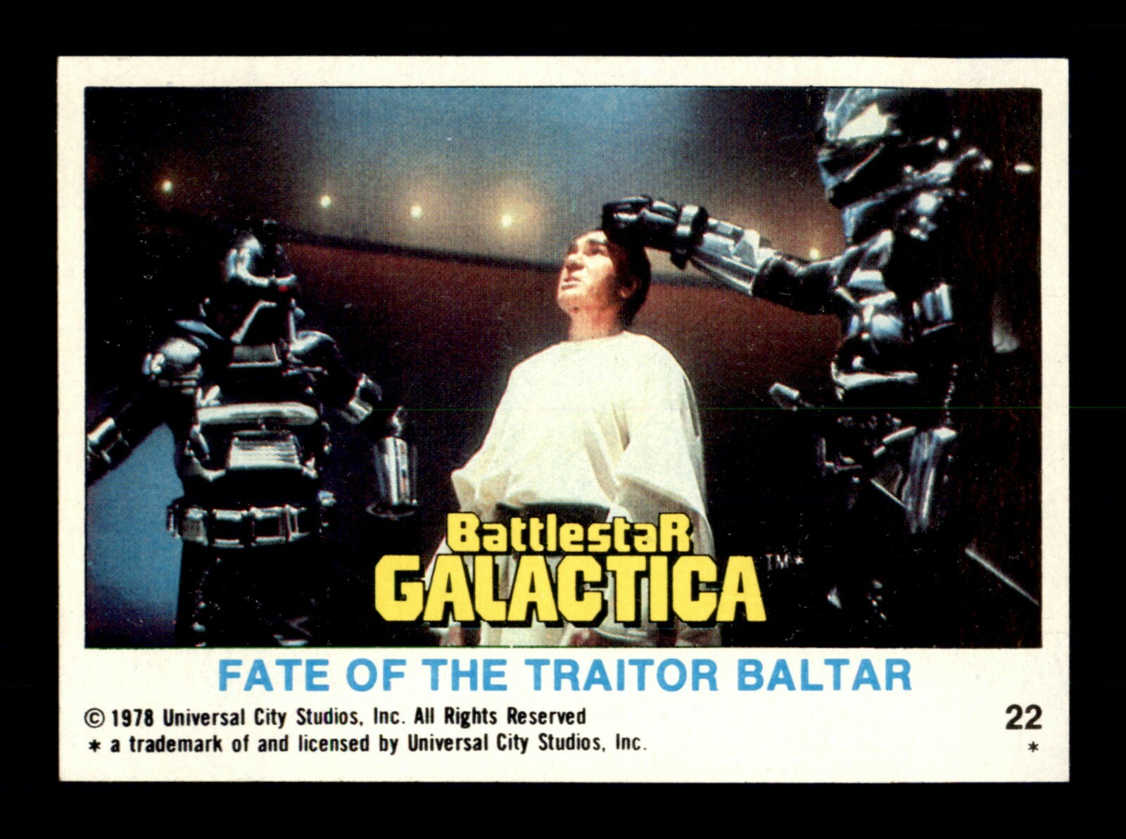 1978 Topps Battlestar Galactica Base&sticker SEE DROP DOWN MENU 4 card U recieve