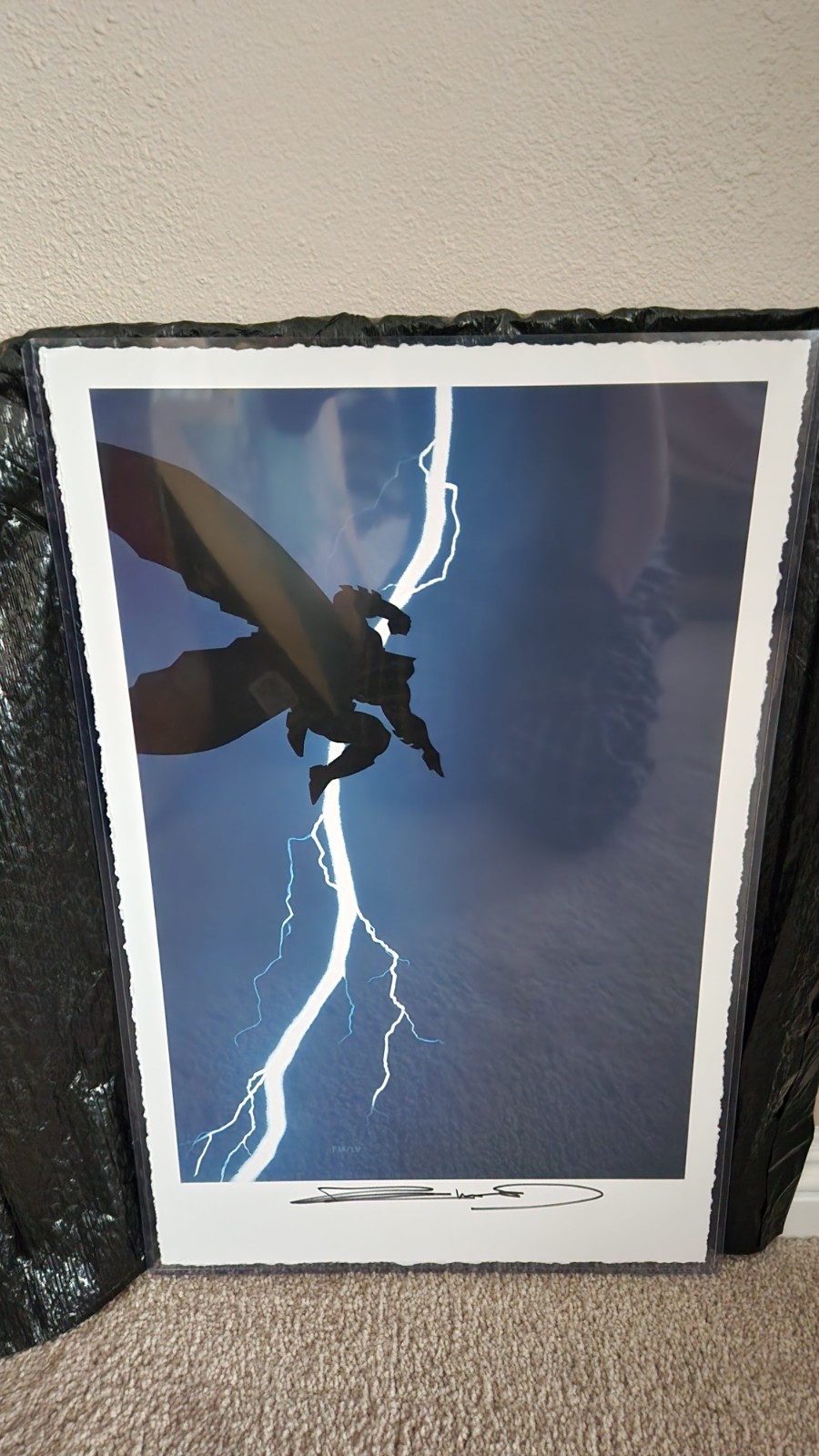 Batman- The Dark Knight Returns Fine Art Giclee Print Signed by Frank Miller NEW