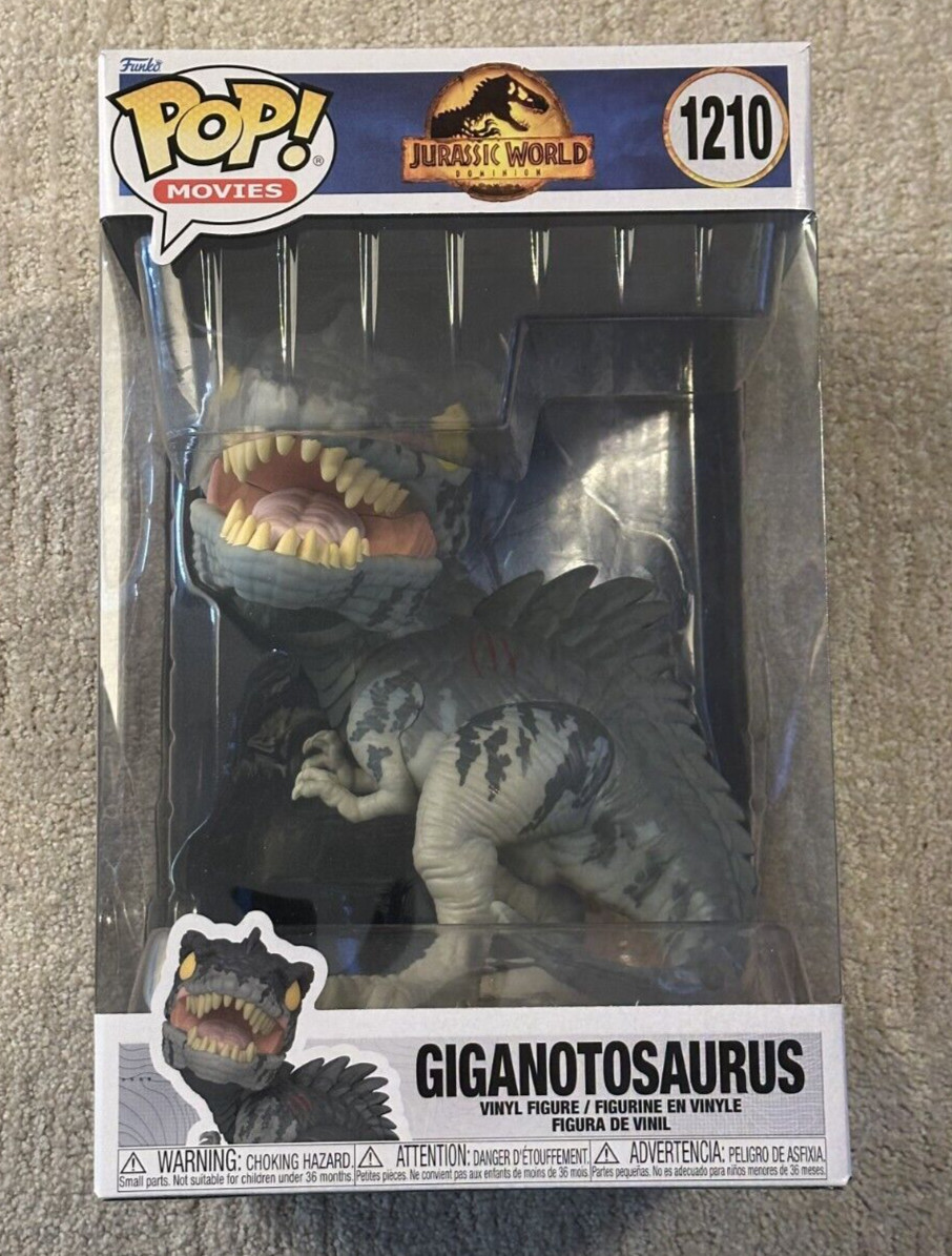 Funko Pop! Vinyl Jumbo 10″: Giganotosaurus (Jumbo) #1210