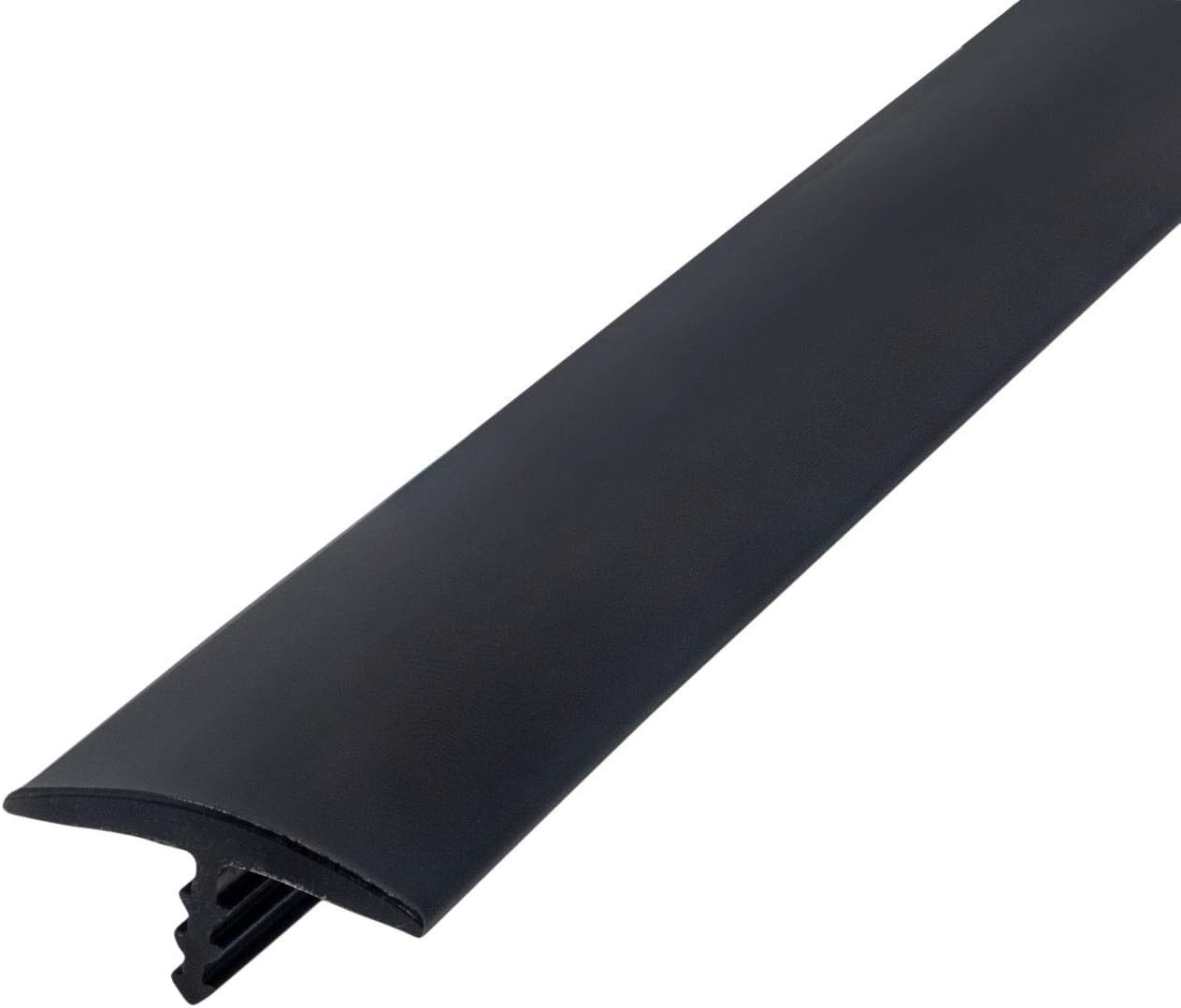 Black T Molding 12 Feet for Cabinets and DIY Projects