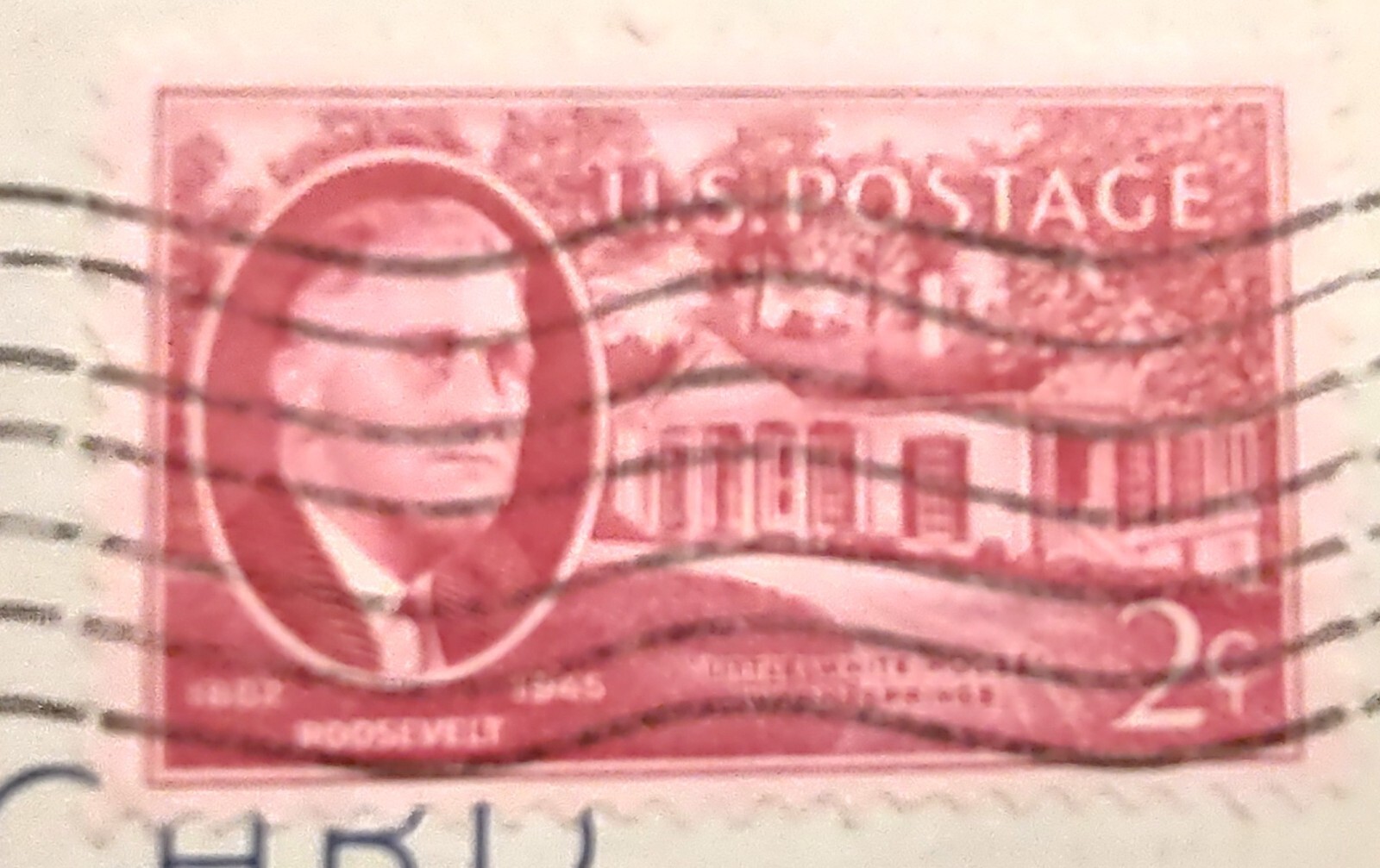 USA #931 Roosevelt 2¢ Stamp, Market St Looking E From Powell St S. F. Postcard