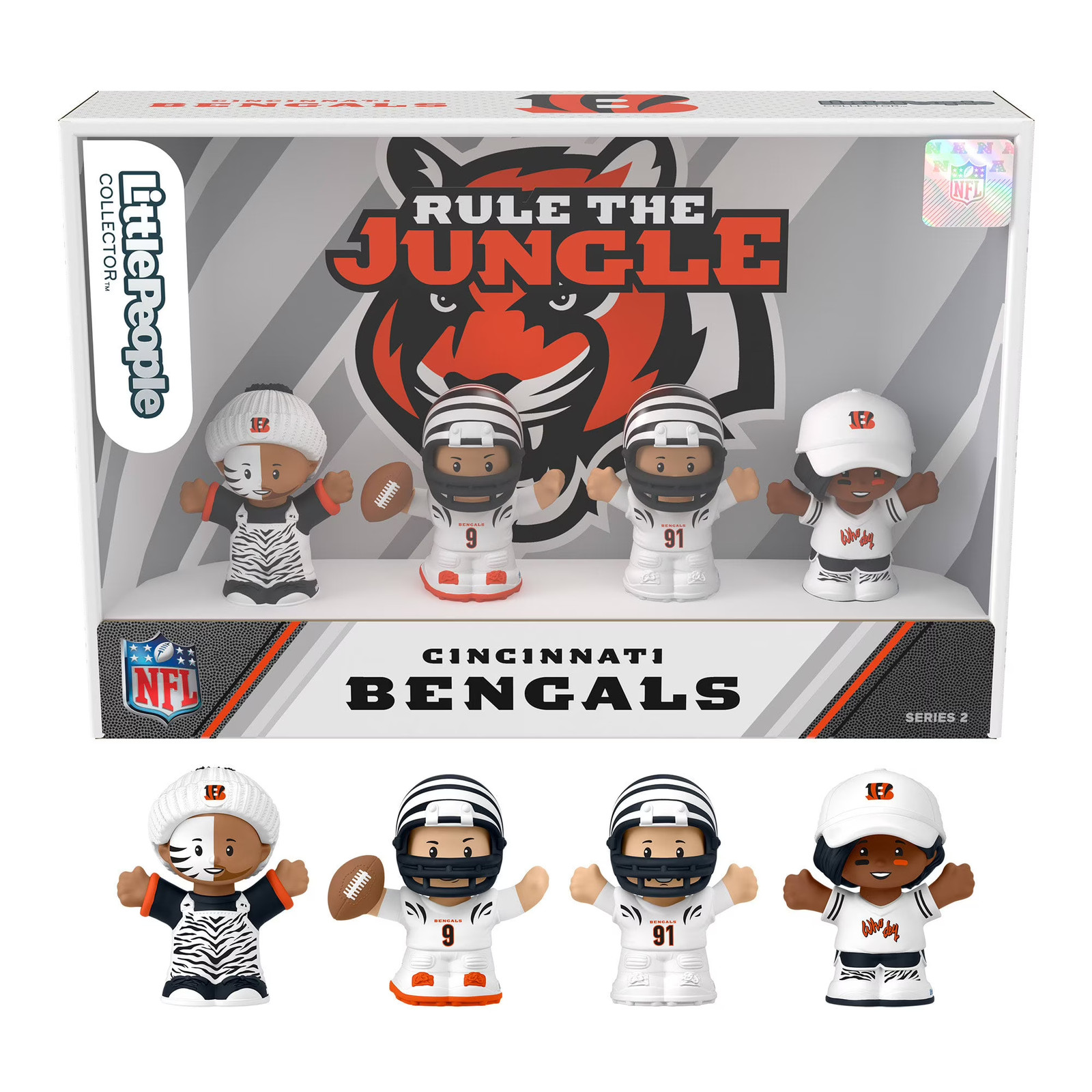 Fisher-Price Little People Cincinnati Bengals Fanatics Collector – NFL Series 2