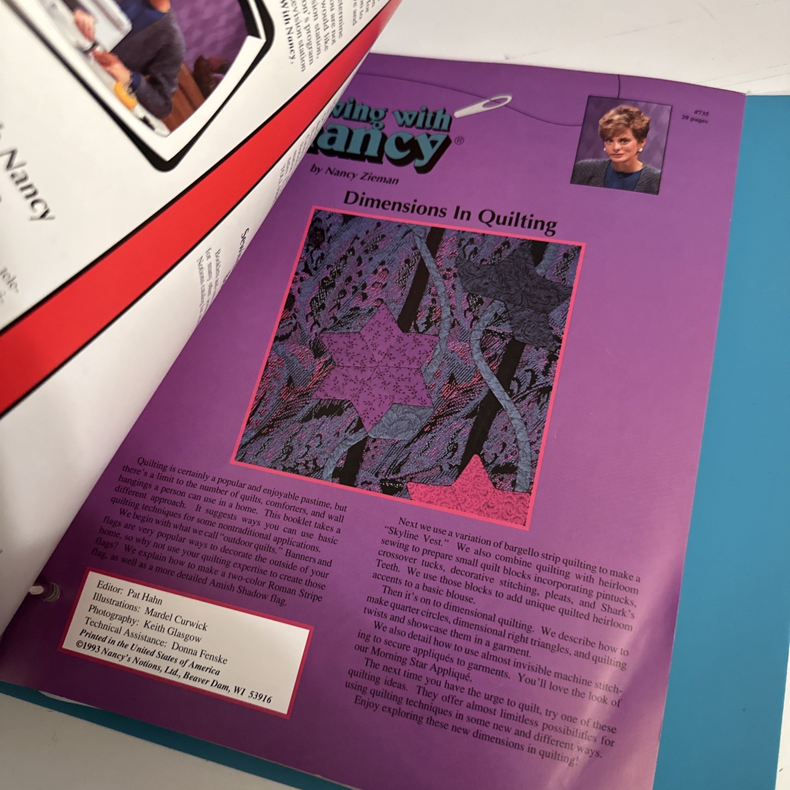 Sewing with Nancy Binder 42 Booklets Nancy Zieman Vintage Sewing Guides Q65