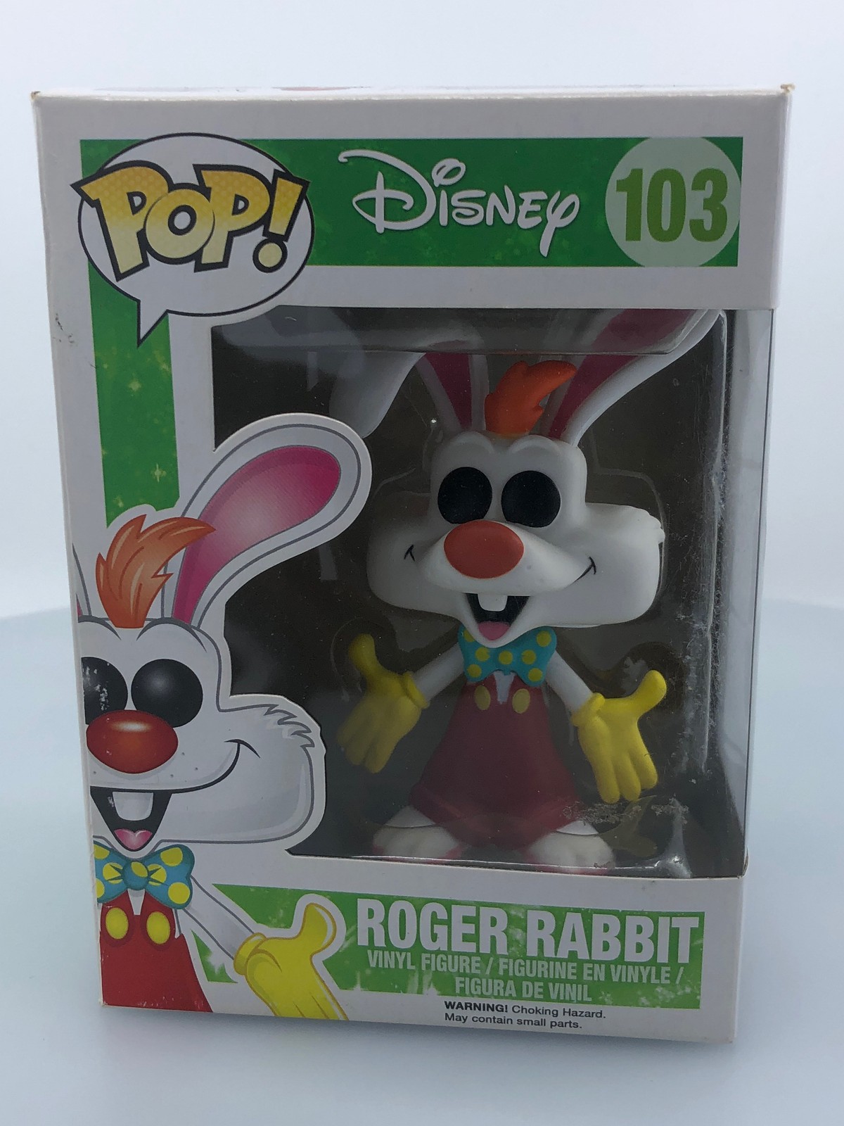Funko POP! Disney Who Framed Roger Rabbit? Roger Rabbit #103 NOT MINT