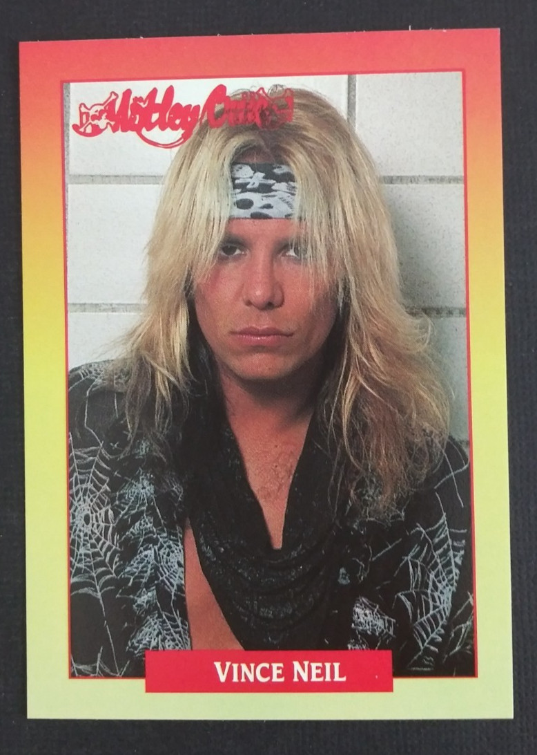 1991 Brockum RockCards Vince Neil #129