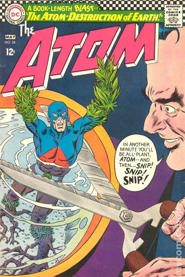 Atom #24 VG 4.0 1966 Stock Image